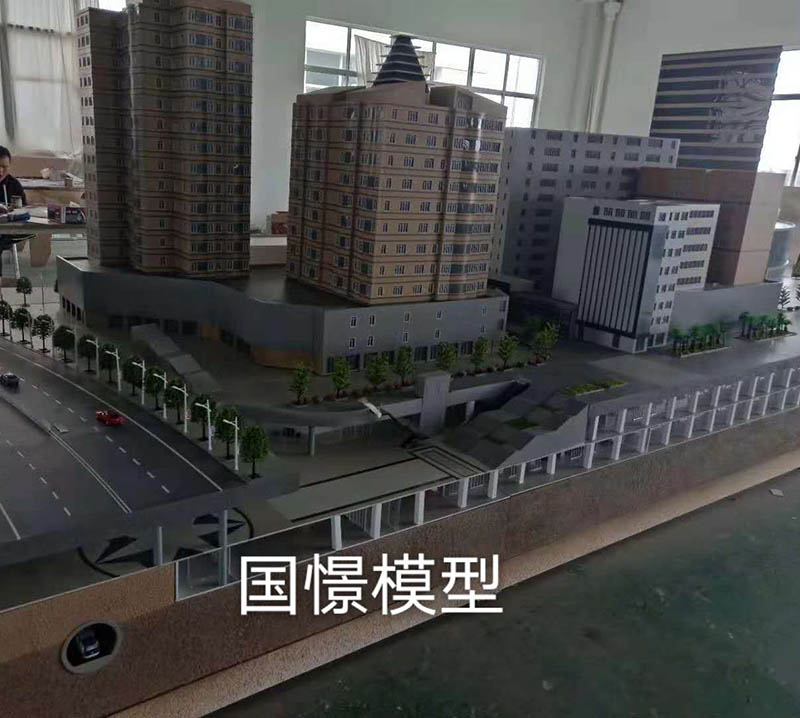 郓城县建筑模型