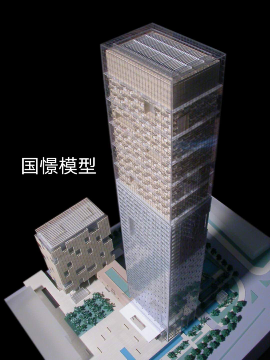 郓城县建筑模型